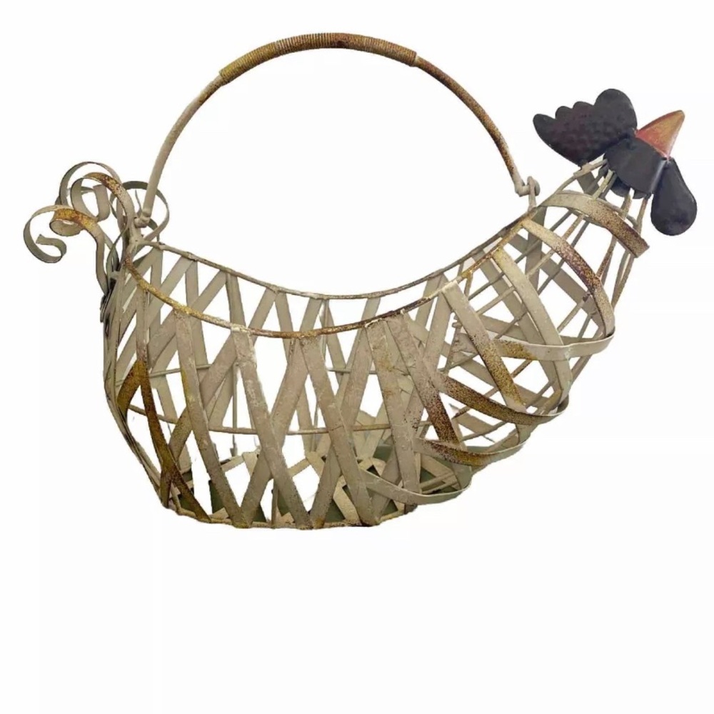 Rustic Farmhouse Chicken Wire Basket